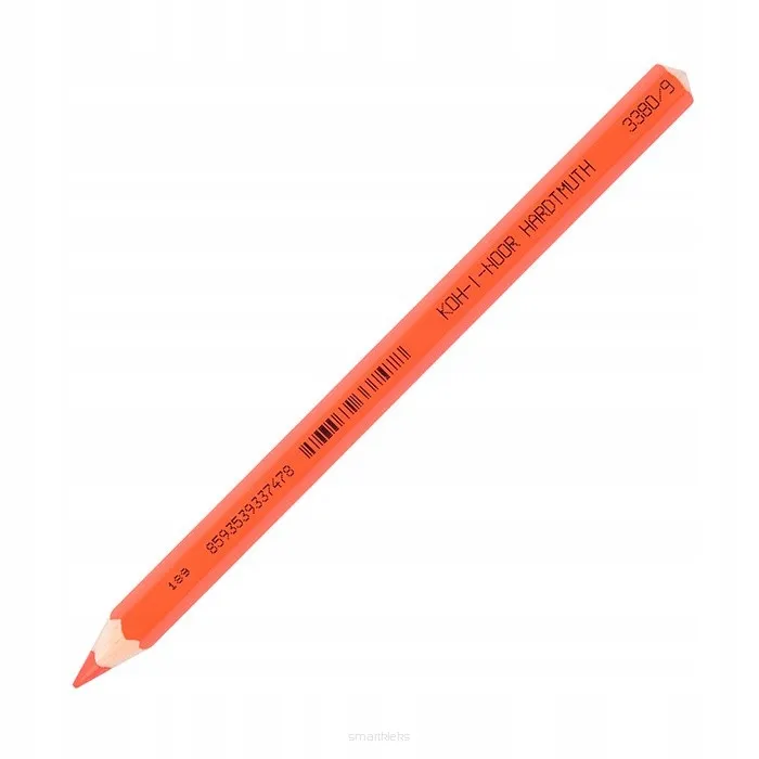 KREDKA OMEGA JUMBO KOH-I-NOOR 3380/9 Pomarańczowy  SmartKleks.pl