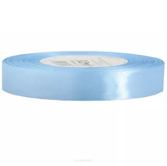 Wstążka Satynowa 12mm/32m Błękitna