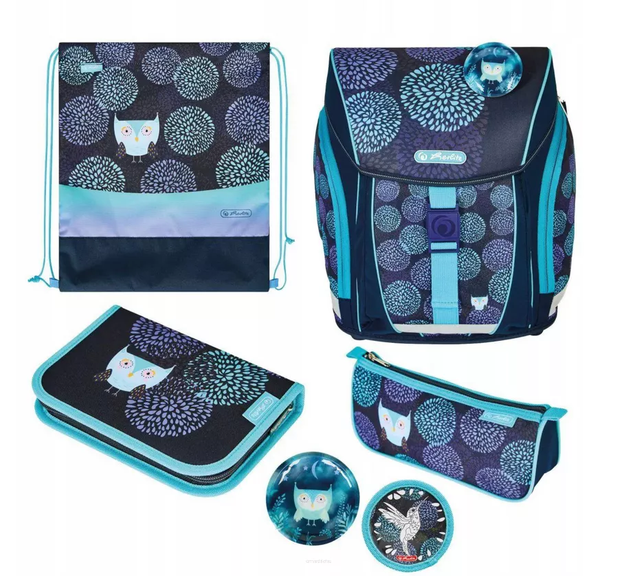 Zestaw Tornister Herlitz Filiolight Plus Flower smartkleks.pl