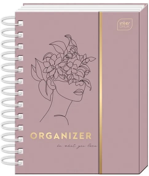 Interdruk Organizer B6 na magnes Woman 105 kartek