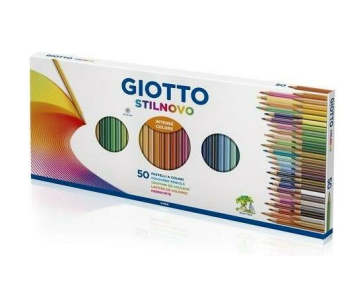 Kredki Ołówkowe Giotto 50 Kolorów