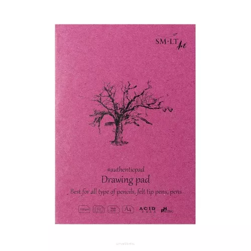 SMLTArt Authentic Drawing blok A4 120g 60ark