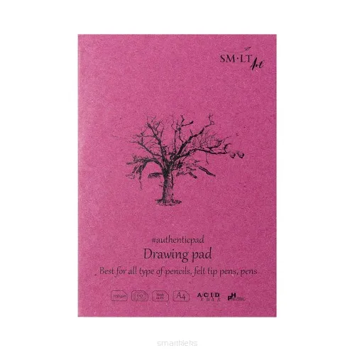 SMLTArt Authentic Drawing blok A4 120g 60ark