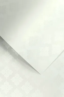 Karton Ozdobny Glamour Biały Galeria Papieru