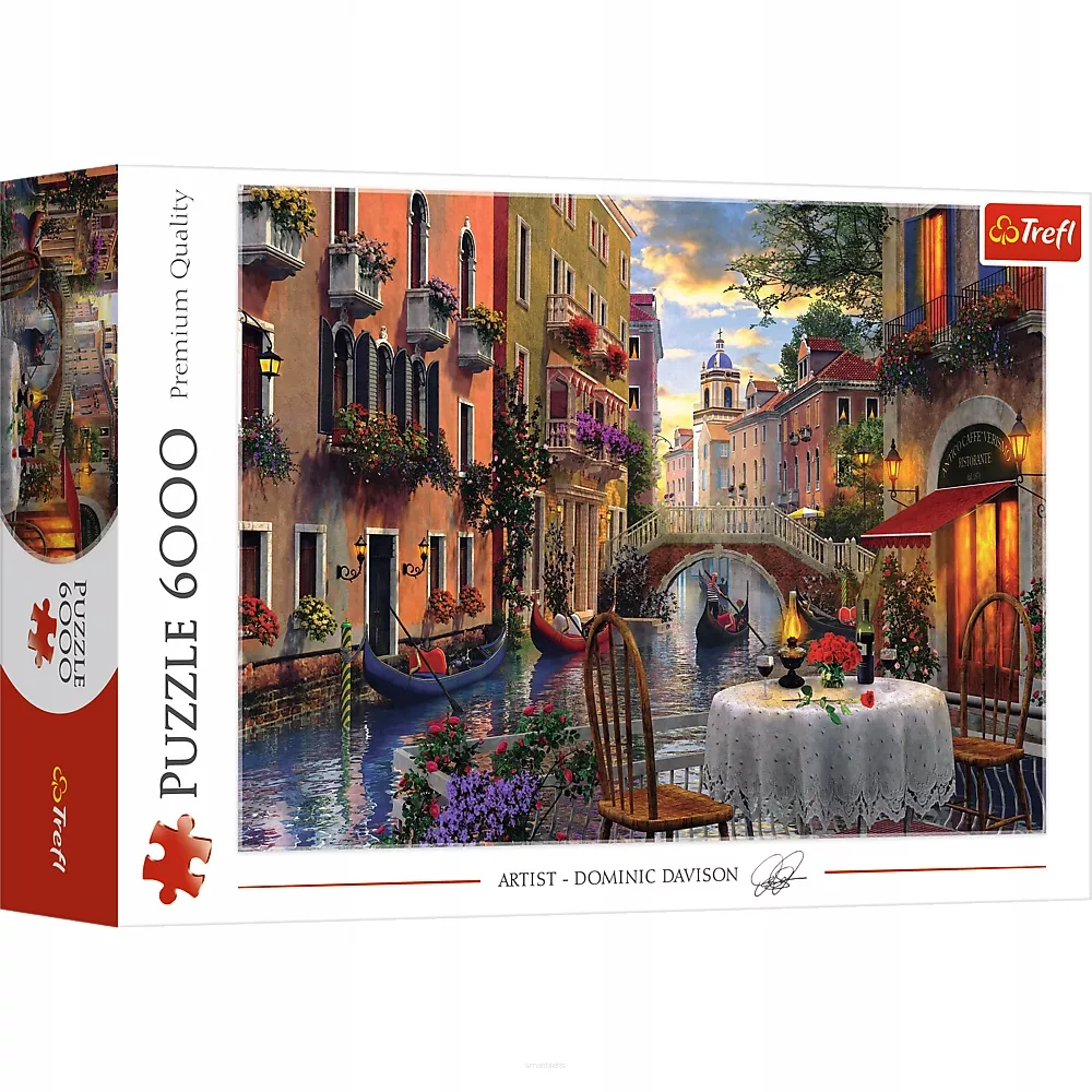 Puzzle Trefl 6000 Elementów Romantyczna Kolacja  SmartKleks.pl