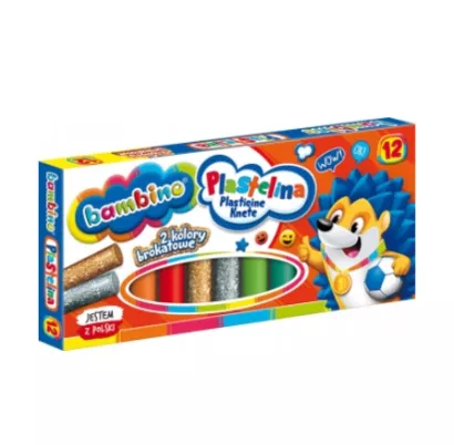 Plastelina Bambino 12 kolorów