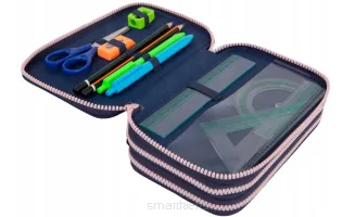 Piórnik Trójkomorowy Cool Pack z Wyposażeniem Jumper 3 Elisabeth F067933 smartkleks.pl