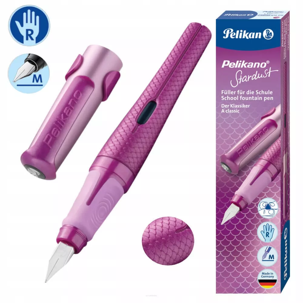 Szkolne Pióro Wieczne na Naboje Praworęczne Pelikano Stardust PELIKAN  SmartKleks.pl