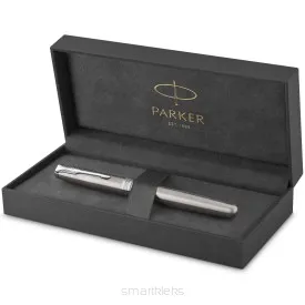 PARKER Sonnet pióro kulkowe Stainless Steel CT stal szlachetna ze złotymi wykończeniami