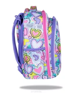 Plecak Tornister CoolPack Turtle Z Gwizdkiem Ratunkowym Pastel Heart  SmartKleks.pl