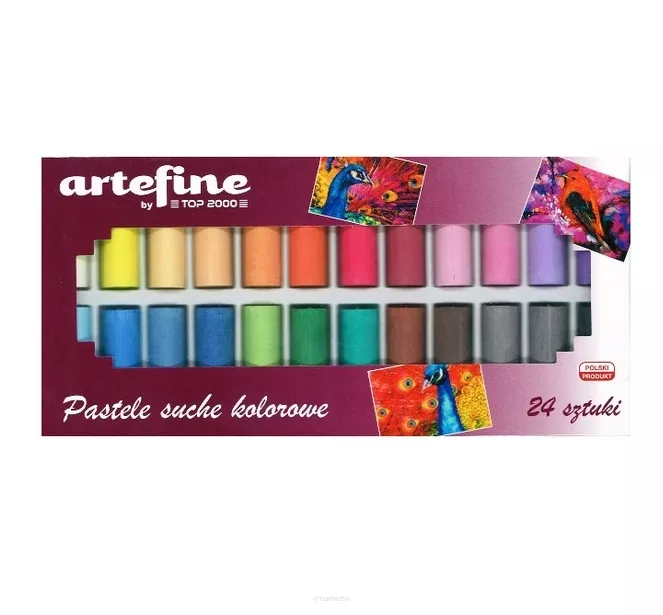 Pastele Suche Kolorowe ArteFine Top 2000 24szt. smartkleks.pl