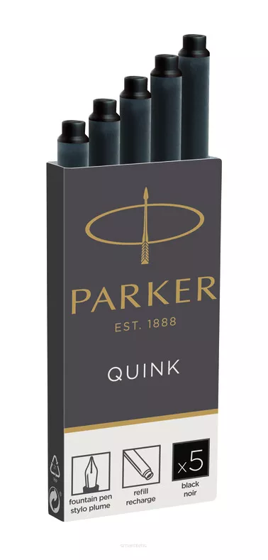 Naboje do Pióra Wiecznego Parker Quink Czarne smartkleks.pl