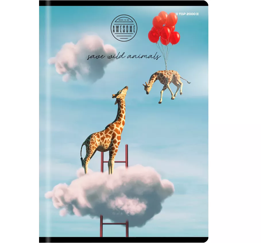 Zeszyt Top-2000 Amazing A5 60k. Szeroka Linia