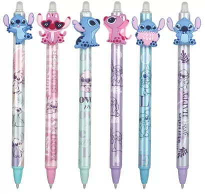 CoolPack Długopis Wymazywalny Automatyczny Disney Fashion Stitch Pastel