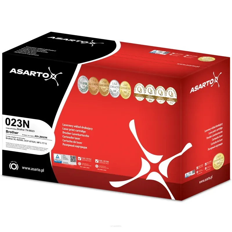 ASARTO TONER DO BROTHER HLB0280 TNB023