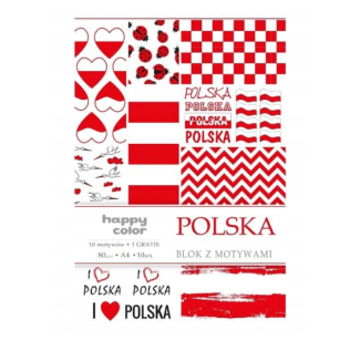 Blok z Motywami Polska Happy Color