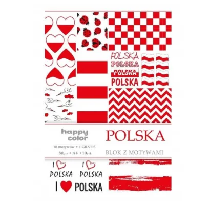 Blok z Motywami Polska Happy Color