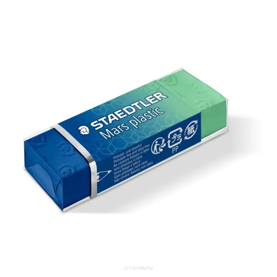 GUMKA DO MAZANIA MARS PLASTIC NIEBIESKO-ZIELONA STAEDTLER