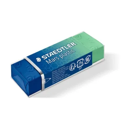 GUMKA DO MAZANIA MARS PLASTIC NIEBIESKO-ZIELONA STAEDTLER