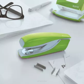 Zszywacz Leitz WOW Zielony Metalowy smartkleks.pl