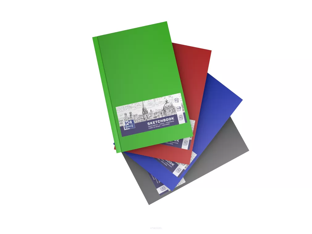 Szkicownik Oxford Sketchbook Szyty A5 mix smartkleks.pl