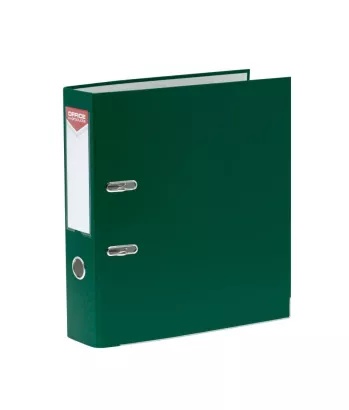 SEGREGATOR OFFICE Z SZYNĄ A4/7,5CM ZIELONY