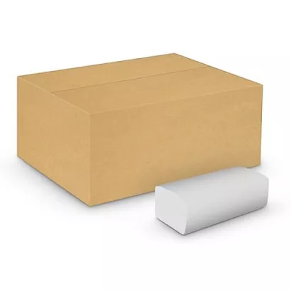 RĘCZNIK składany Z-Z, celuloza, biały, 23x21cm, 3000 listków, 20 szt.