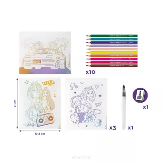 Zestaw Maped Aqua Art Obrazy Akwarelowe - Barbie SmartKleks.pl