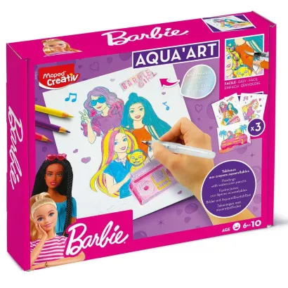 Zestaw Maped Aqua Art Obrazy Akwarelowe - Barbie