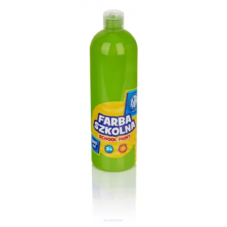Farba szkolna ASTRA plakatowe 500 ml limonkowa