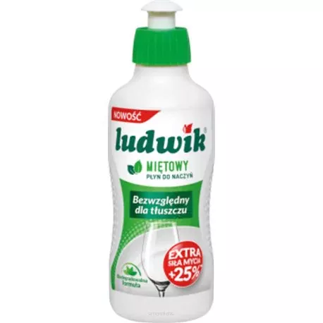 Płyn do naczyń miętowy 900g LUDWIK