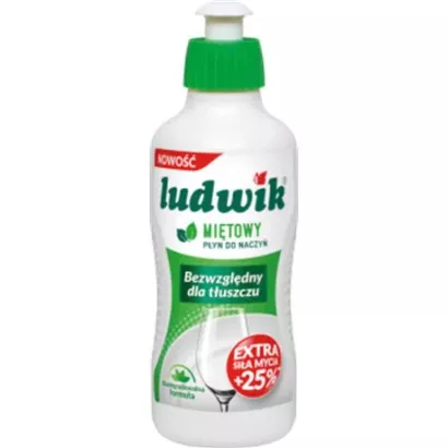 Płyn do naczyń miętowy 900g LUDWIK