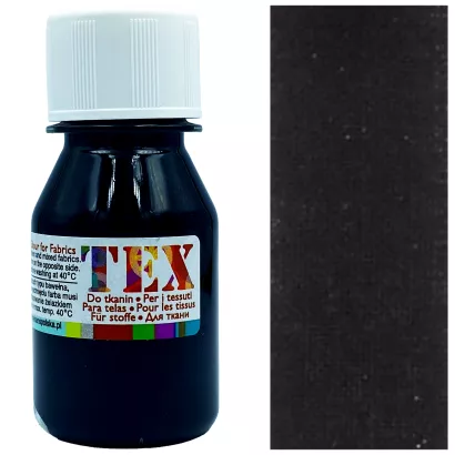 Farba do Tkanin Akrylowa Renesans 190 Black