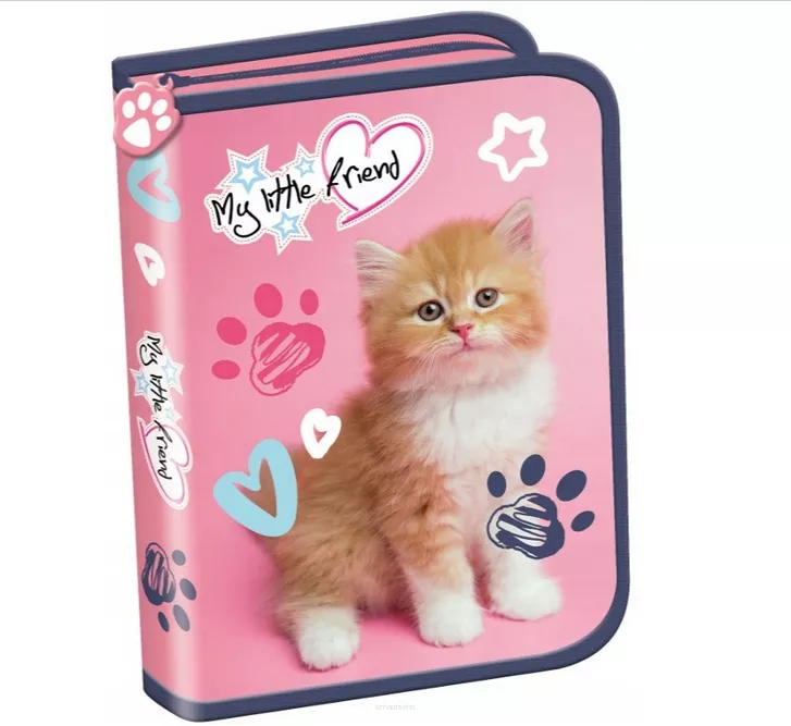 Piórnik Jednokomorowy Bez Wyposażenia MLF Ginger Kitty  St.Majewski smartkleks.pl