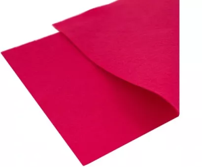 Filc Dekoracyjny Różowy 1,5mm A4 - jeden arkusz