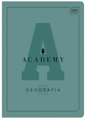 Zeszyt InterDruk A5 60k kratka 90g Geografia Academy
