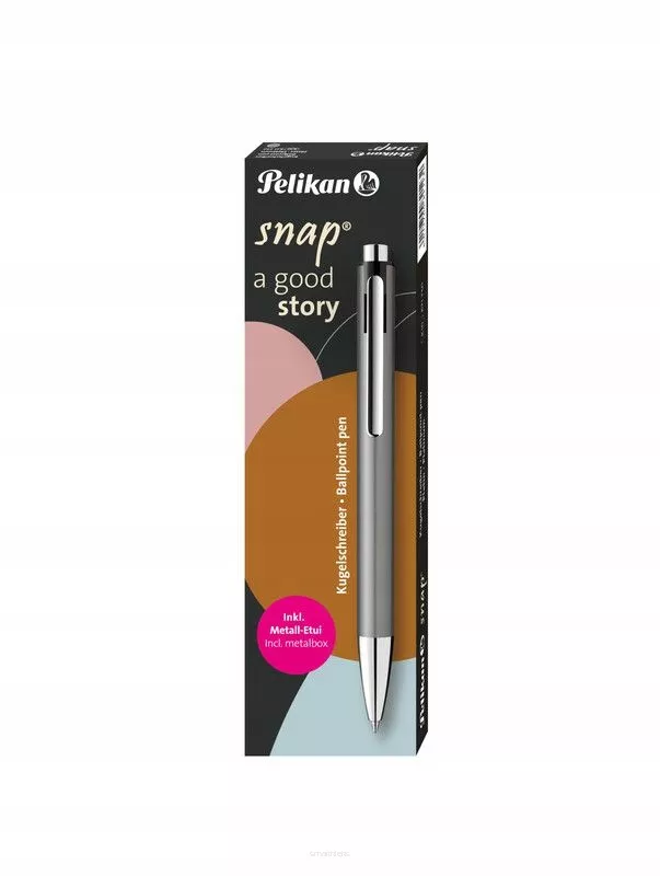 Długopis z Etui Snap K10 Metallic Platinum  SmartKleks.pl