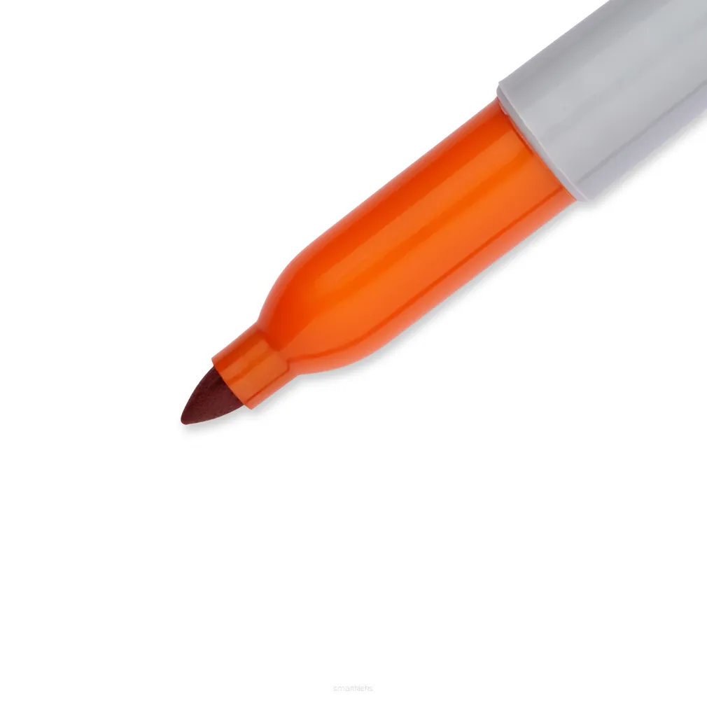 Marker Permanentny Sharpie Fine Pisak Szybkoschnący Orange smartkleks.pl