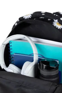ZESTAW SZKOLNY PLECAK + PIÓRNIK Z WYPOSAŻENIEM COOLPACK DAISY BLACK