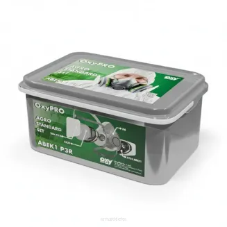 MASKA PÓŁMASKA DO OPRYSKÓW DLA ROLNIKÓW OGRODNIKÓW OXYPRO