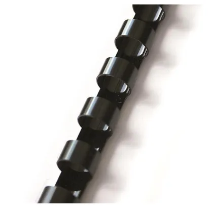 Grzbiety Plastikowe do Bindowania 12,5mm Czarne