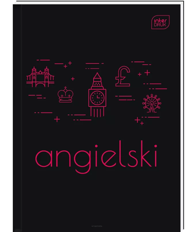 Brulion Tematyczny Zeszyt A5 Angielski Interdruk 80k smartkleks.pl