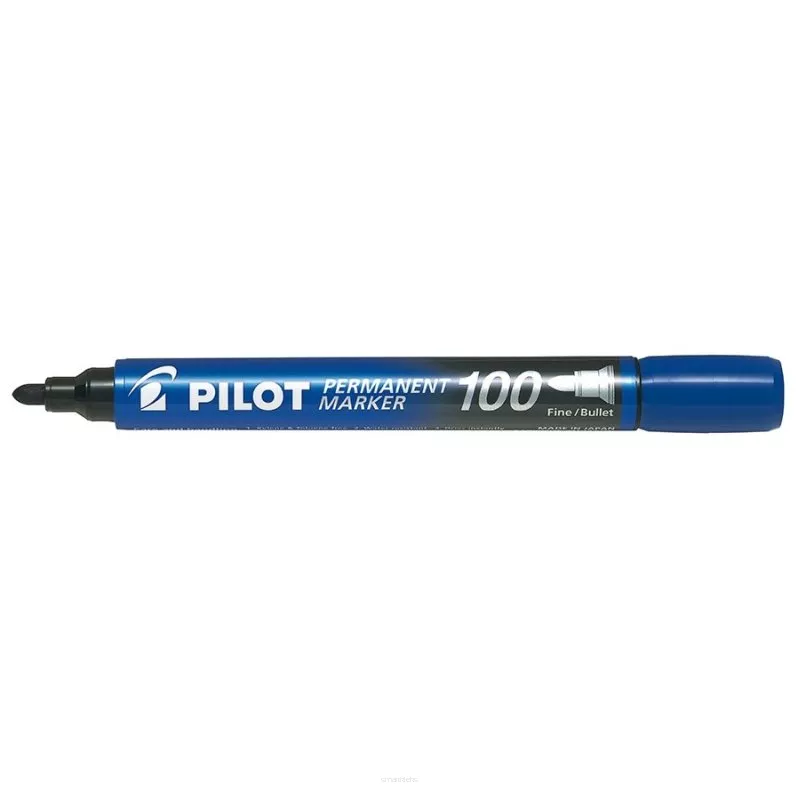 Marker permanentny okrągły Pilot SCA-100 Niebieski