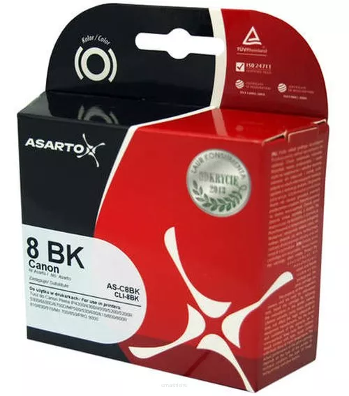 TUSZ DO CANON CLI-8BK CZARNY iP3300/4200/4300/520