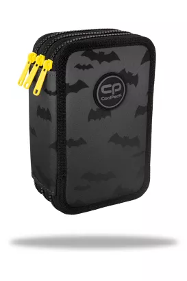 Piórnik Trójkomorowy Cool Pack z Wyposażeniem Jumper 3 Darker Night F067680