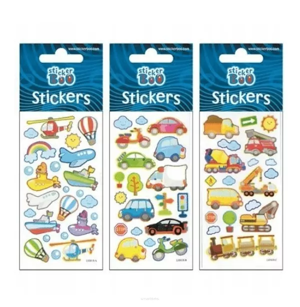 Naklejki Pojazdy Miks STICKER BOO