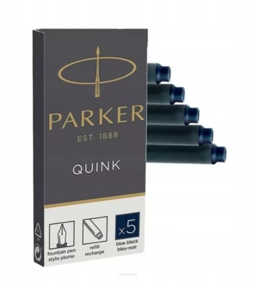 Naboje do Pióra Wiecznego Parker Quink Granat
