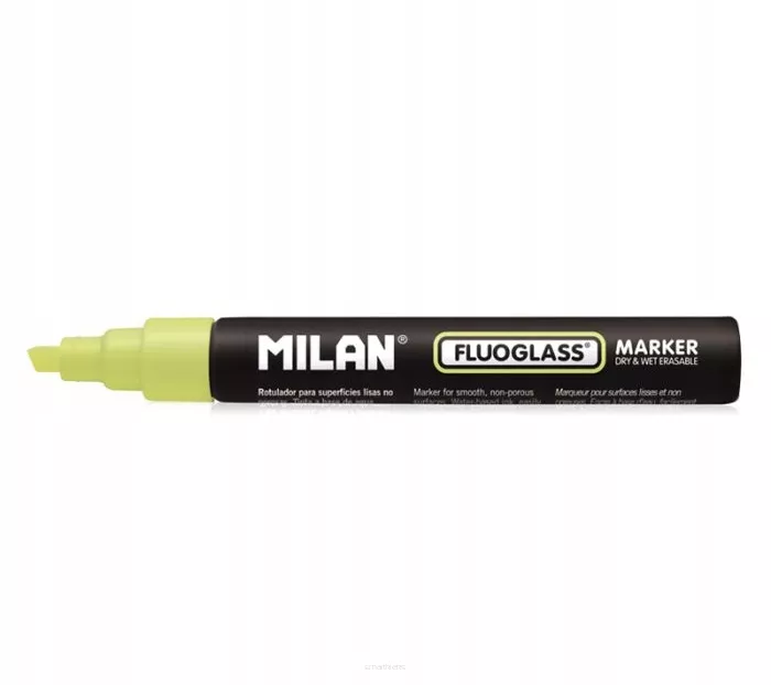 Marker Do Szyb Milan Fluoglas Żółty smartkleks.pl