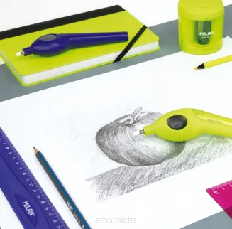 Gumka Elektryczna Milan Żółta Ołówek Atrament smartkleks.pl