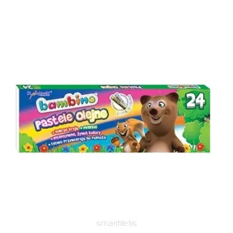 Pastele Olejne Bambino 24 Kolory